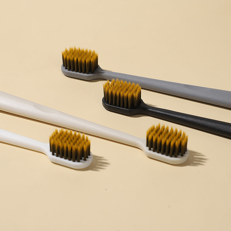Korean Wide-Head Flame Soft Bristle Toothbrush Set – Ultra Soft Gentle Gum Care Toothbrush Bulk Pack (8 PCS) for Home & Travel Use, Unisex
