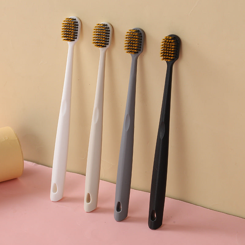 Korean Wide-Head Flame Soft Bristle Toothbrush Set – Ultra Soft Gentle Gum Care Toothbrush Bulk Pack (8 PCS) for Home & Travel Use, Unisex