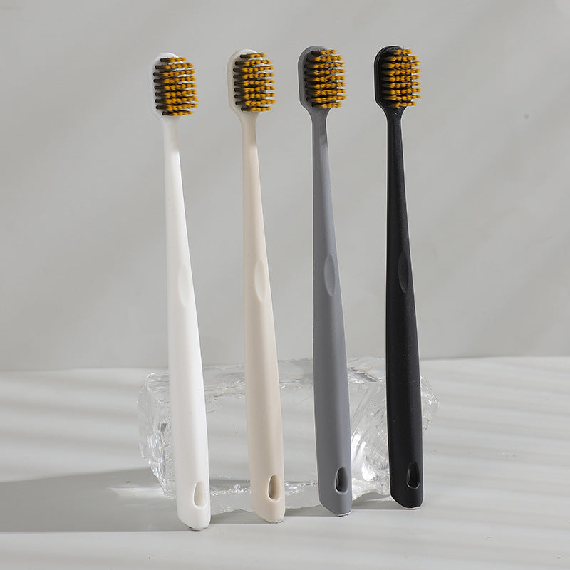 Korean Wide-Head Flame Soft Bristle Toothbrush Set – Ultra Soft Gentle Gum Care Toothbrush Bulk Pack (8 PCS) for Home & Travel Use, Unisex